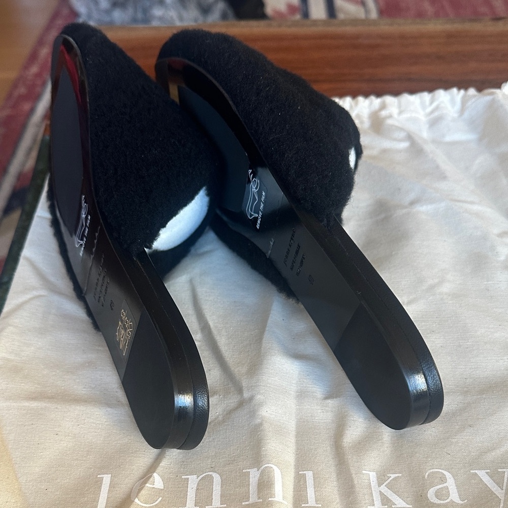 Jenni Kayne Luxe Black Clogs - Picture 2 of 2